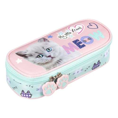 Saszetka Z Usztwnianą Klapką MLF PLUFFY KITTY mix St.Right (PC-01)