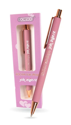 Długopis standardowy MOTTO ONA-4 niebieski 1,0mm (23000-4)