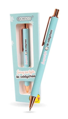 Długopis standardowy MOTTO ONA-2 niebieski 1,0mm (23000-2)