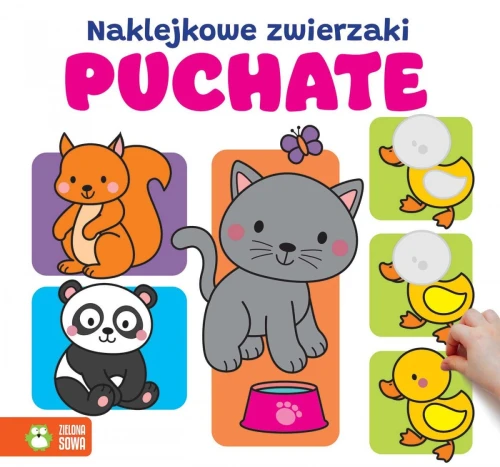 Książka dla dzieci Naklejkowe zwierzaki. Na wsi Aksjomat