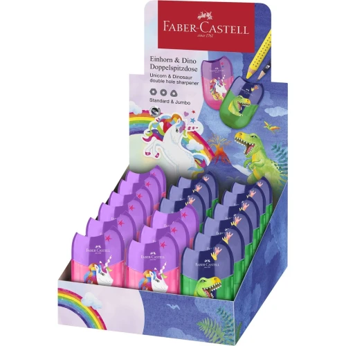 Temperówka jednorożec i dinozaury Faber-Castell (183551 FC)