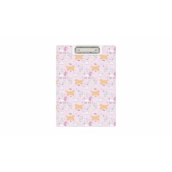 Teczka z klipem PUPPIES A4 mix Biurfol (KHN-04-36)