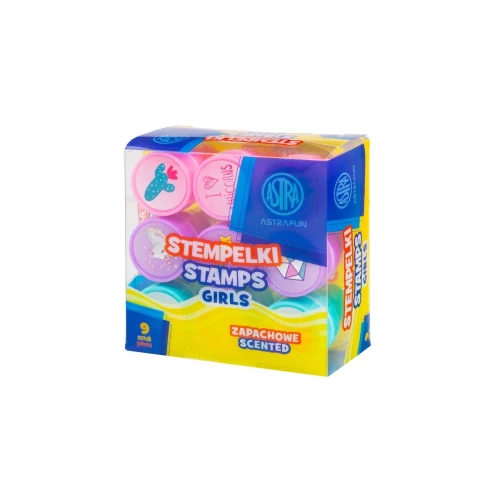 Pieczątka Girls okrągła Astra Fun (334025015)