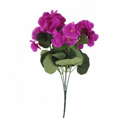 Kwiaty bukiet pelargonii 32cm Home And Garden (9392)