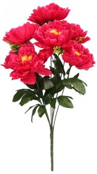 Kwiaty bukiet piwoni 58cm mix Home And Garden (5404)
