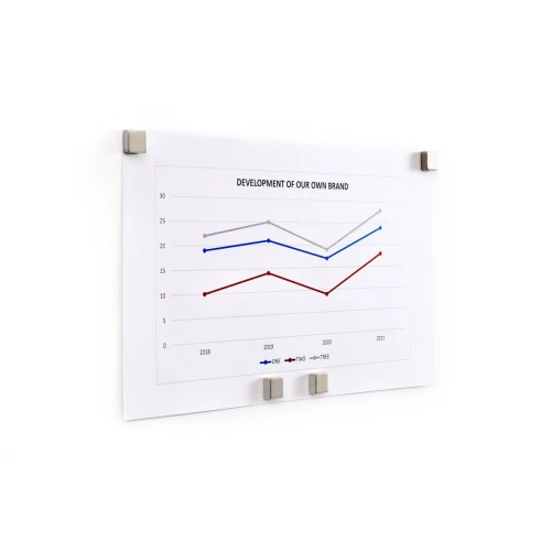 Tablica magnetyczna rama aluminiowa [mm:] 500x600 Memoboards (TM65ALC)