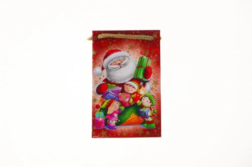 Torba prezentowa torebka BOŻE NARODZENIE [mm:] 100x160x 60 Paw (T5L)