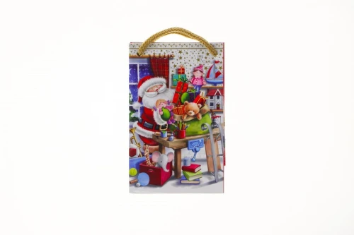Torba prezentowa torebka BOŻE NARODZENIE [mm:] 100x160x 60 Paw (T5L)