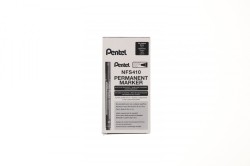 Foliopis SUPER FINE POINT czarny 0,4mm Pentel (NFS410-a)