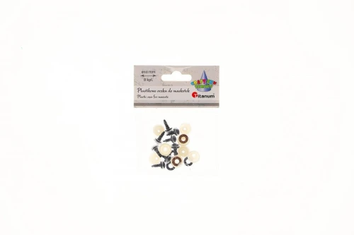Oczka Craft-Fun Series do maskotek Titanum (25BR004)