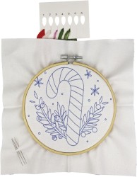 Zestaw kreatywny Craft-Fun Series Zestaw do haftowania - cukrowa laska Titanum (25YY0512(1-6#))