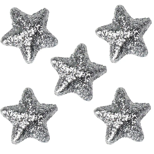 Ozdoba styropianowa Craft-Fun Series gwiazdki Titanum (23YX0326-3(SILVER))