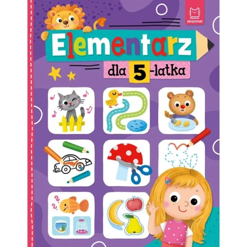 Książka dla dzieci Elementarz dla 5-latka Aksjomat