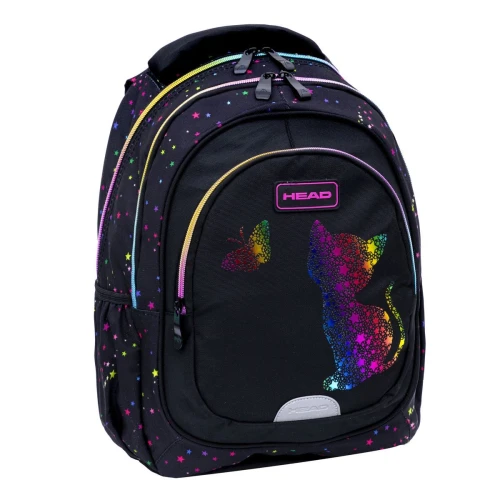 Plecak Golden Effect Rainbow Kitty Head (502025032)