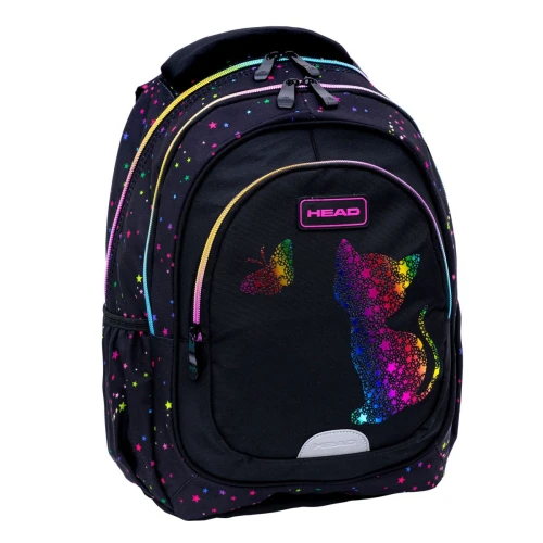 Plecak Golden Effect Rainbow Kitty Head (502025032)