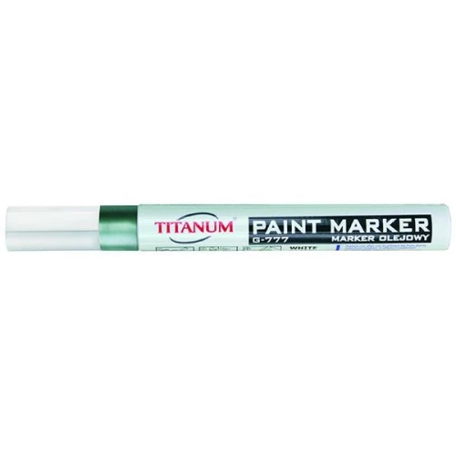Marker olejowy wkład srebrny 3,0mm Titanum (G-777)