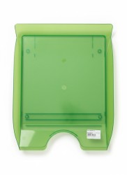 Szuflada na dokumenty na dokumenty przeźroczysta niebieska a4 zielony jasny plastik [mm:] 297x210 Durable (1701674017)