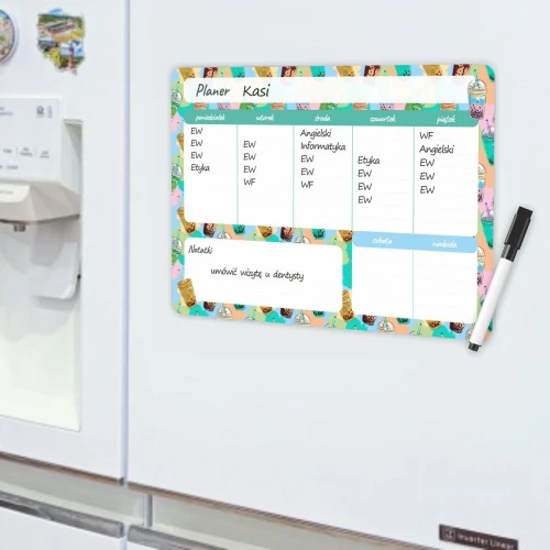 Zestaw szkolny Bubble tea 4 el. Biurfol (KPL-NADRUK-01-37)