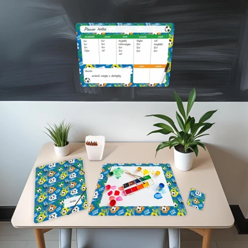 Zestaw szkolny Football 4 el. Biurfol (KPL-NADRUK-01-34)