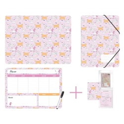 Zestaw szkolny Puppies 4 el. Biurfol (KPL-NADRUK-01-36)