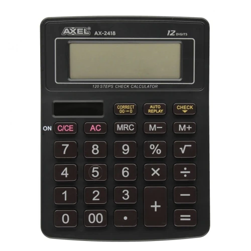 Kalkulator kieszonkowy AX-2418 Axel (558986)
