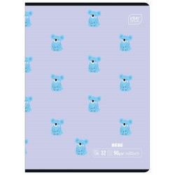 Zeszyt BEBE KIDS A5 32k. 90g trzy linie Interdruk