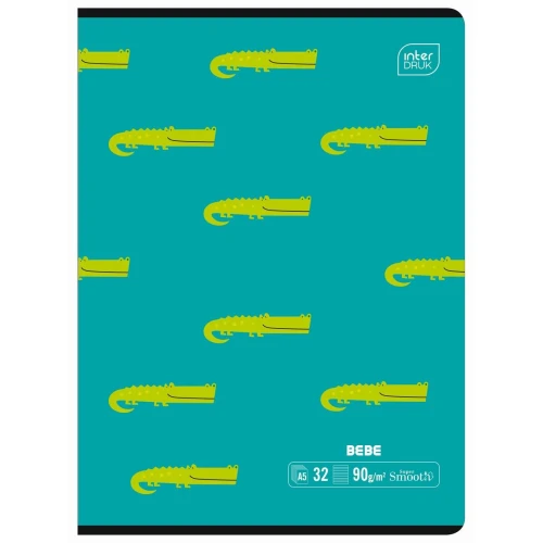 Zeszyt BEBE KIDS A5 32k. 90g trzy linie Interdruk