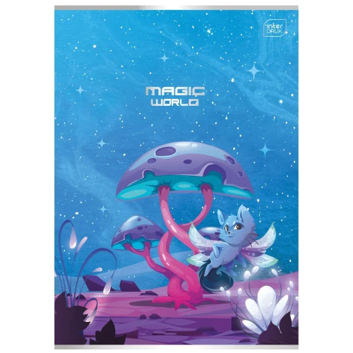 Zeszyt tematyczny COCA COLA Metalic Fantasy A4 32k. 70g linia Interdruk