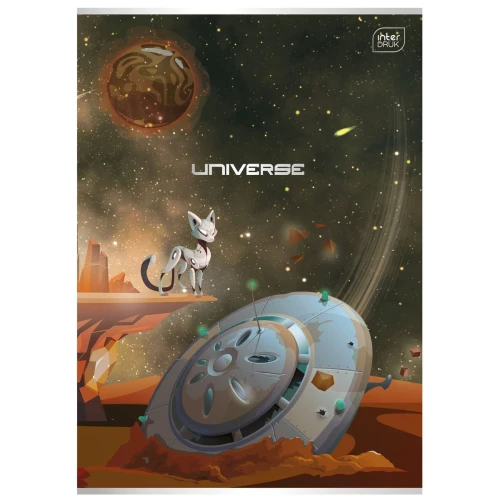 Zeszyt tematyczny COCA COLA Metalic Fantasy A4 32k. 70g linia Interdruk