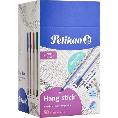 Długopis standardowy Hang Stick K86 wkład mix 1mm Pelikan (400197418)