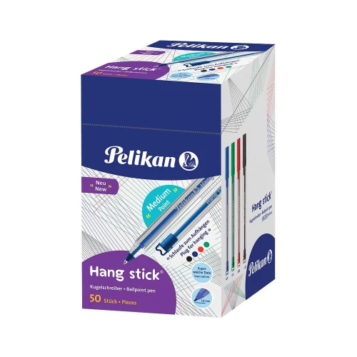 Długopis standardowy Hang Stick K86 wkład mix 1mm Pelikan (400197418)