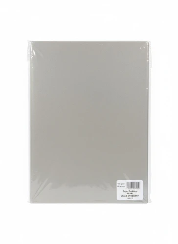 Papier ozdobny (wizytówkowy) pearl jasnosrebrny A4 srebrny 135g Galeria Papieru (206213)