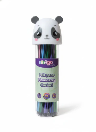 Flamaster PANDA 12 kol. Strigo (SSC476)