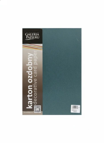 Papier ozdobny (wizytówkowy) Earth A4 granatowy 220g Galeria Papieru (204706)