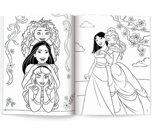 Książka dla dzieci Disney Księżniczka. Megakolorowanka Ameet (KOLB 9103)