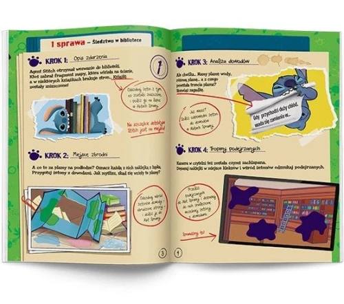 Książka dla dzieci Stitch. Detektyw na tropie Ameet (DET 9101)
