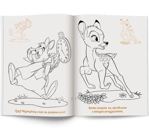 Książka dla dzieci Disney. Kolorowanka z Naklejkami Ameet (na 9140)