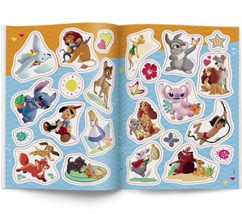 Książka dla dzieci Disney. Kolorowanka z Naklejkami Ameet (na 9140)