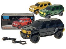 Głośnik auto Bluetooth, 24x10x10cm, z kablem USB do ładowania mix Adar (627116)