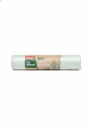 Worki na śmieci kolor: zielona jasna 70L 6 szt Paclan (P150140)