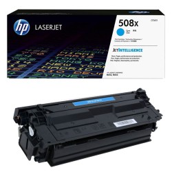 Toner HP 508X do Color LaserJet  M552/553 | 9 500 str. | cyan