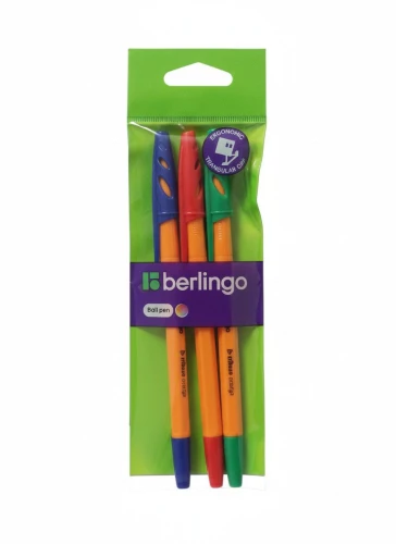 Długopis standardowy wkład mix Berlingo (355456)