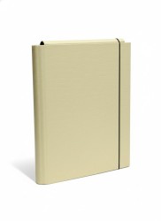 Teczka kartonowa na gumkę PasteLove z gumką B4 żółty VauPe (P/310/30)