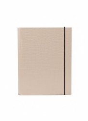 Teczka kartonowa na gumkę PasteLove z gumką B4 beżowy VauPe (P/310/38)