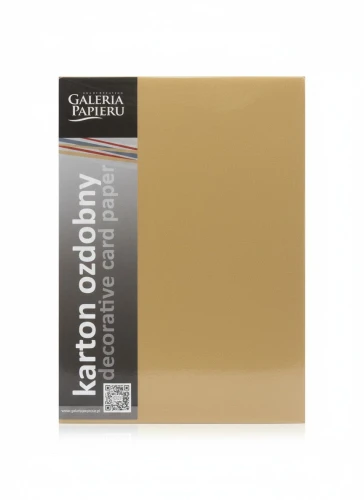 Papier ozdobny (wizytówkowy) pearl A4 ZŁOTY 210g Galeria Papieru (205454)