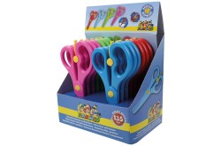 Nożyczki dla dzieci bezpieczne z odbojnikiem 13,5cm