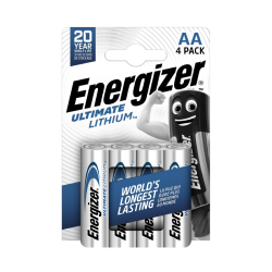Bateria Energizer Ultimate L91/ AA/4 szt. R6 bateria litowa 1,5V