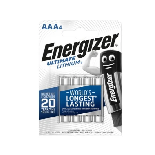 Bateria Energizer Ultimate L92/AAA/4 szt. LR03 R03 1,5V