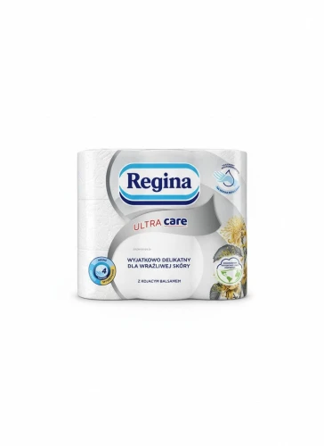 Papier toaletowy ultra care kolor: biały 9 szt Regina