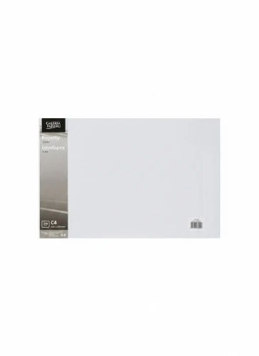 Koperta pearl bialy C4 biała Galeria Papieru (280002) 10 sztuk